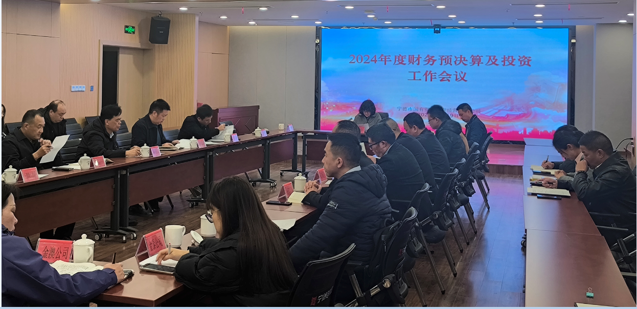市云顶集团公司召开2024年度财务预决算及投资事情聚会