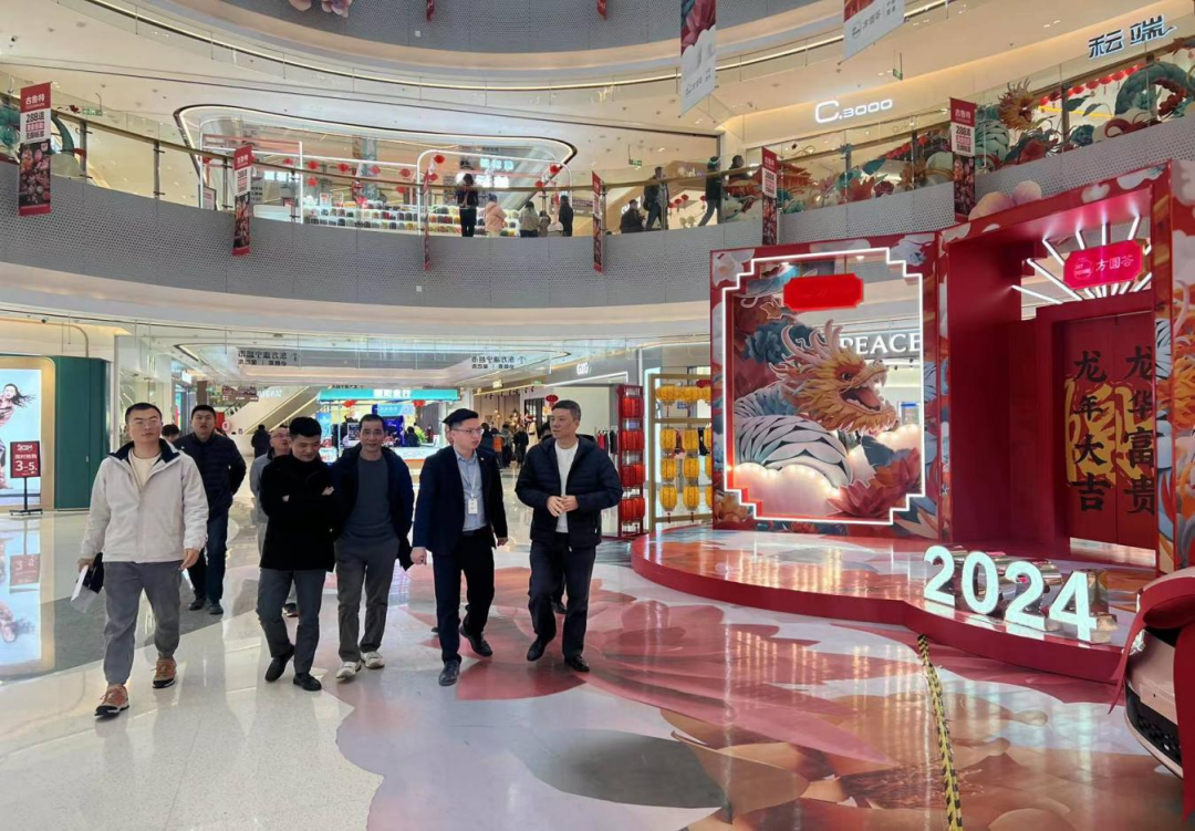 市云顶集团公司联合下属企业金禾公司赴霞浦“周遭荟”天悦时代广场开展2024年春节前消防事情和清静生产检查