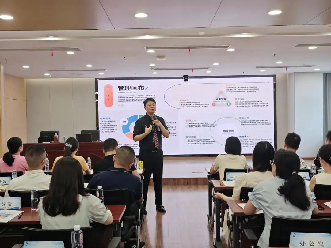 提升“超”能力 打造高效团队——市云顶集团公司举行“4D向导力”专题培训